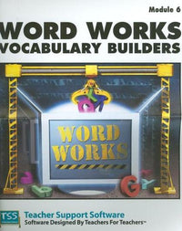 Word Works Vocabulary Builders 3.5 Module 6 w/ Manual