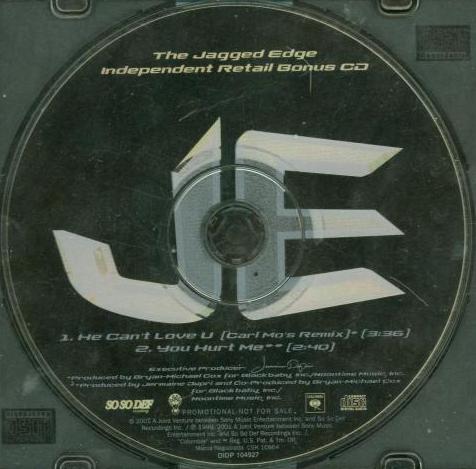 The Jagged Edge Independent Retail Bonus CD Promo