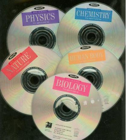 Kids Science Lot 5 Disc Set