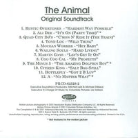 The Animal: Original Soundtrack Promo w/ Artwork