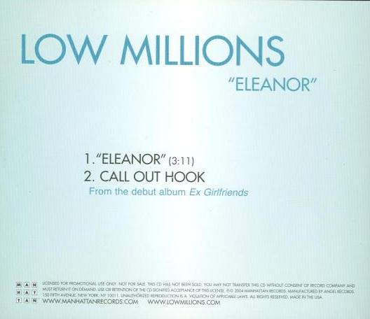 Low Millions: Eleanor Promo