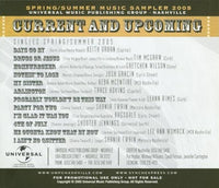 Universal Music Publishing Group Nashville: Current & Upcoming Singles Spring/Summer 2005 Promo w/ Artwork