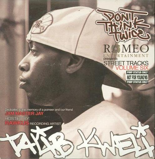 Talib Kweli: Don't Think Twice Street Tracks Volume 6 Promo w/ Artwork