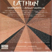 Lathun: Fortunate: Album Sampler Promo w/ Artwork