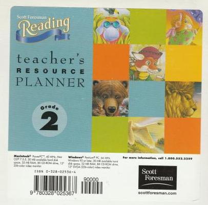 Scott Foresman Reading: Teacher's Resource Planner Grade 2