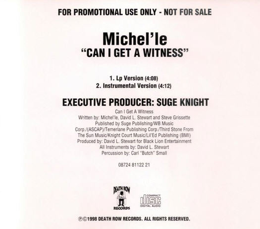 Michel'le: Can I Get A Witness Promo