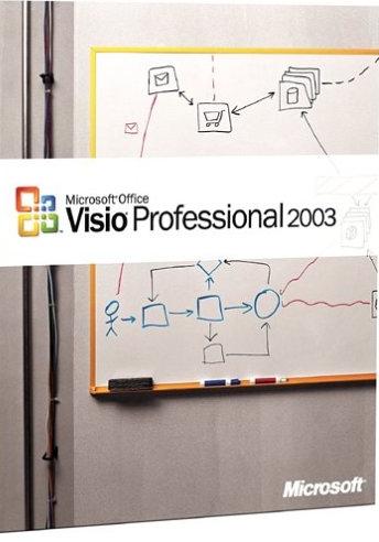 Microsoft Visio 2003 Professional w/ Manual