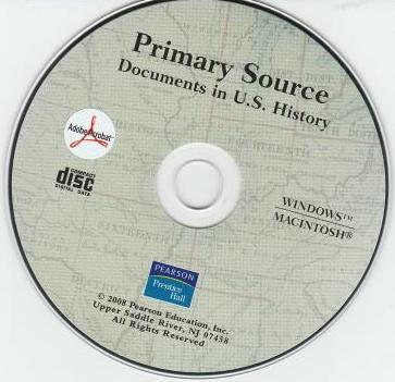 Primary Source: Documents In U.S. History