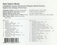 Mark Twain's World: A Symphonic Journey With Genuine Thespians Promo w/ Artwork