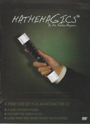 Mathemagics By Dr. Arthur Benjamin 3 DVDs & 1 CD