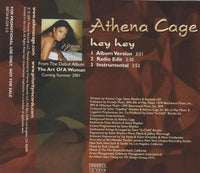 Athena Cage: Hey Hey Promo w/ Artwork