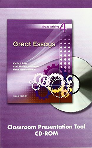 Great Writing 4: Great Essays: Classroom Presentation Tool 3rd