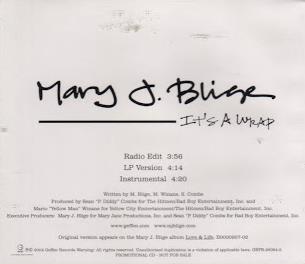 Mary J. Blige: It's A Wrap Promo