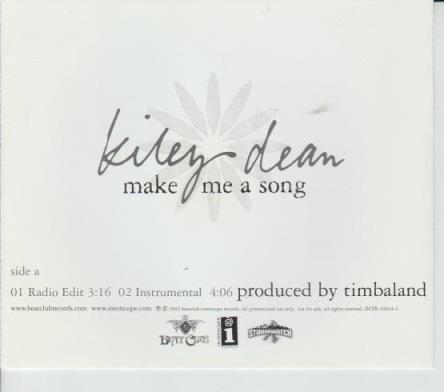 Kiley Dean: Make Me A Song Promo