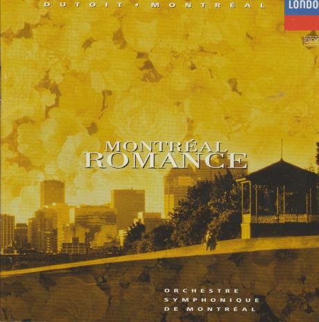 Montreal Romance By Orchestre Symphonique De Montreal w/ Artwork