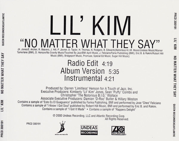 Lil' Kim: No Matter What They Say Promo