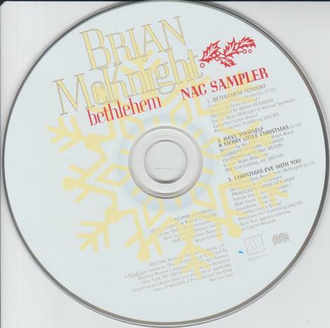 Brian McKnight: Bethlehem NAC Sampler Promo