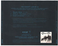 Jagged Edge: He Can't Love You Promo w/ Artwork