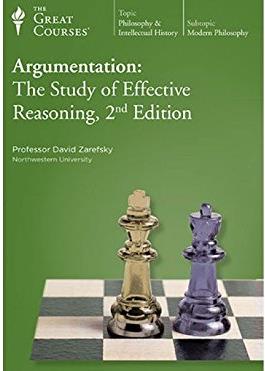 The Great Courses: Argumentation: The Study Of Effective Reasoning 2nd, 4-Disc Set