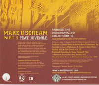 Cassidy: Make U Scream Part 2 Promo w/ Artwork