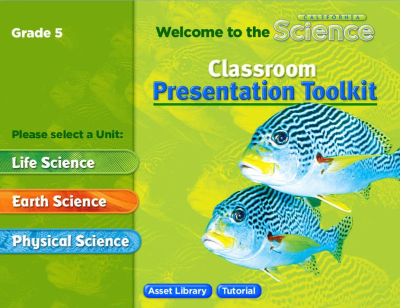 McGraw-Hill California Science: Classroom Presentation Toolkit Grade 5