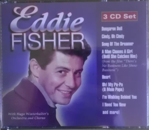 Eddie Fisher: 36 All-Time Greatest Hits 3-Disc Set w/ Artwork