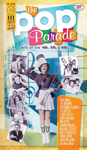 The Pop Parade: Hits Of The '40s, '50s & '60s 4-Disc Set w/ Book & Artwork