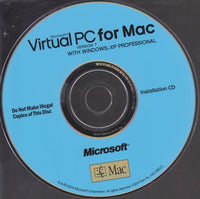 Microsoft Virtual PC For Mac 7 Windows XP Pro