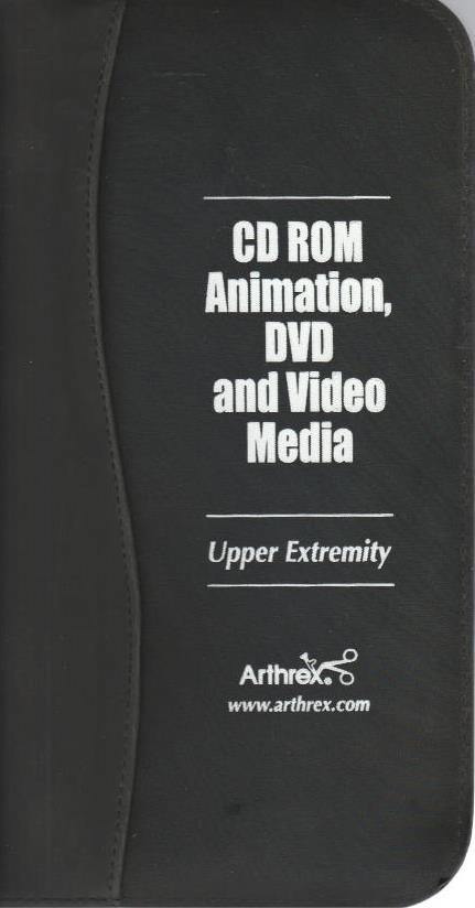 Arthrex CD ROM Animation, DVD & Media: Upper Extremity 21-Disc Set