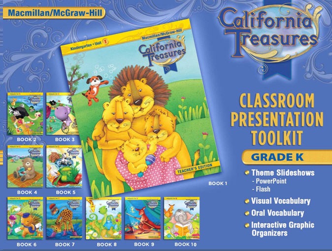 California Treasures: Classroom Presentation Toolkit Grade K