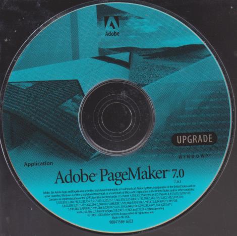 Adobe PageMaker outlets 7.0 Windows & Macintosh w/ Overview &