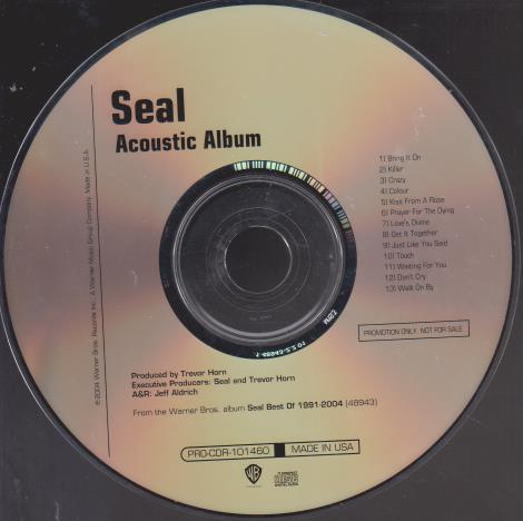 Seal: Acoustic Album Promo