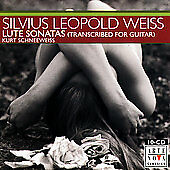 Silvius Leopold Weiss: Lute Sonatas 10-Disc Set w/ Cut-Out Artwork