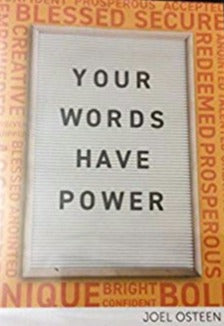 Your Words Have Power By Joel Osteen 2-Disc Set