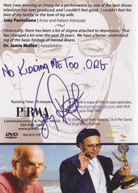 Sharing Miracles With Billy Tauzin: No Kidding, Me Too Signed by Joey Pantoliano