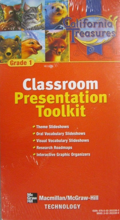 California Treasures: Classroom Presentation Toolkit Grade 1