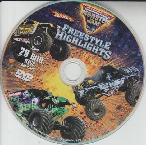 Monster Jam: Freestyle Highlights w/ No Artwork