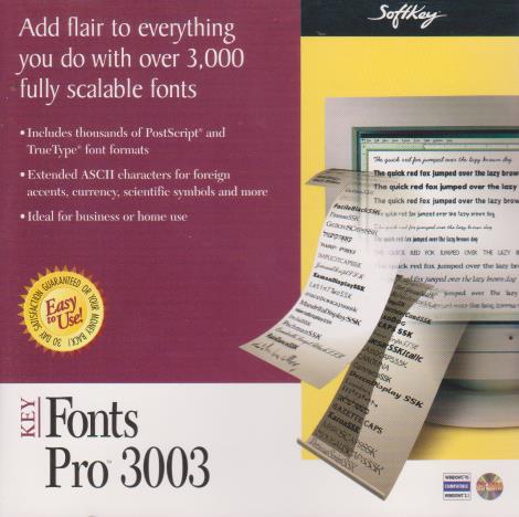 Key Fonts Pro 3003