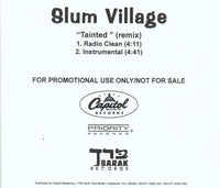 Slum Village: Tainted Remix Promo w/ Artwork