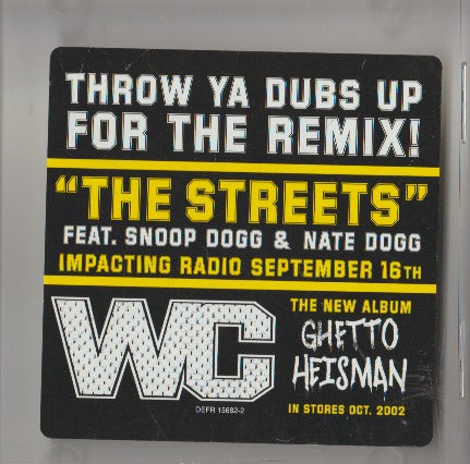 WC: The Streets Remix Promo w/ Artwork