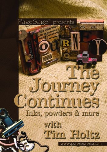 The Journey Continues: Inks, Powders & More With Tim Holtz w/ Autographed Box