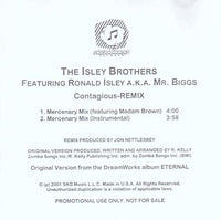 The Isley Brothers: Contagious: Remix Promo w/ Artwork