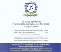 The Isley Brothers: Contagious: Remix Promo w/ Artwork