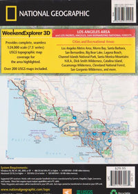 Weekend Explorer 3D: Los Angeles Area & Los Padres, Angeles, San Bernadino National Forests