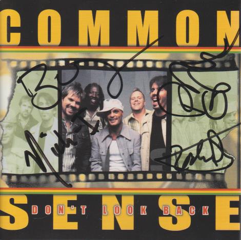 Common Sense: Don't Look Back Autographed w/ Artwork