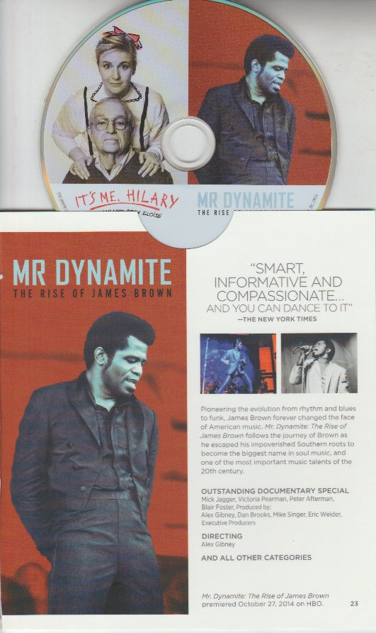 Mr Dynamite: The Rise Of James Brown & It's Me, Hilary FYC