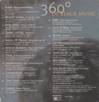 360 Degrees Of Black Music Promo w/ Artwork