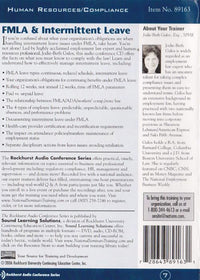 FMLA & Intermittent Leave