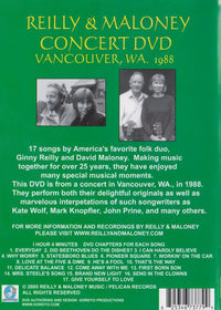 Reilly & Maloney Concert DVD