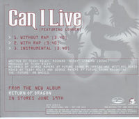 Sisqo: Can I Live DEFR-15303 Promo w/ Artwork